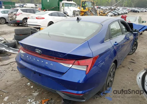 2021 Hyundai Elantra Sel из США, поврежденный, VIN 5NPLN4AG7MH041381